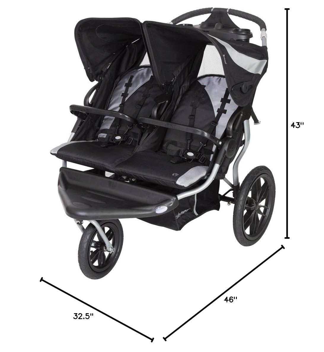 Baby Trend Navigator® Lite Double Jogger, Europa