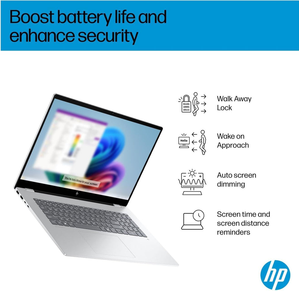 HP OmniBook 7 (Next Gen Envy 17) AI Laptop (17.3' FHD Touchscreen, Intel Core Ultra 7 258V, 32GB DDR5, 1TB SSD, ARC 140V GPU (16GB)), Copilot+ PC for Business, Designer, 5MP IR Webcam, Win 11 Home