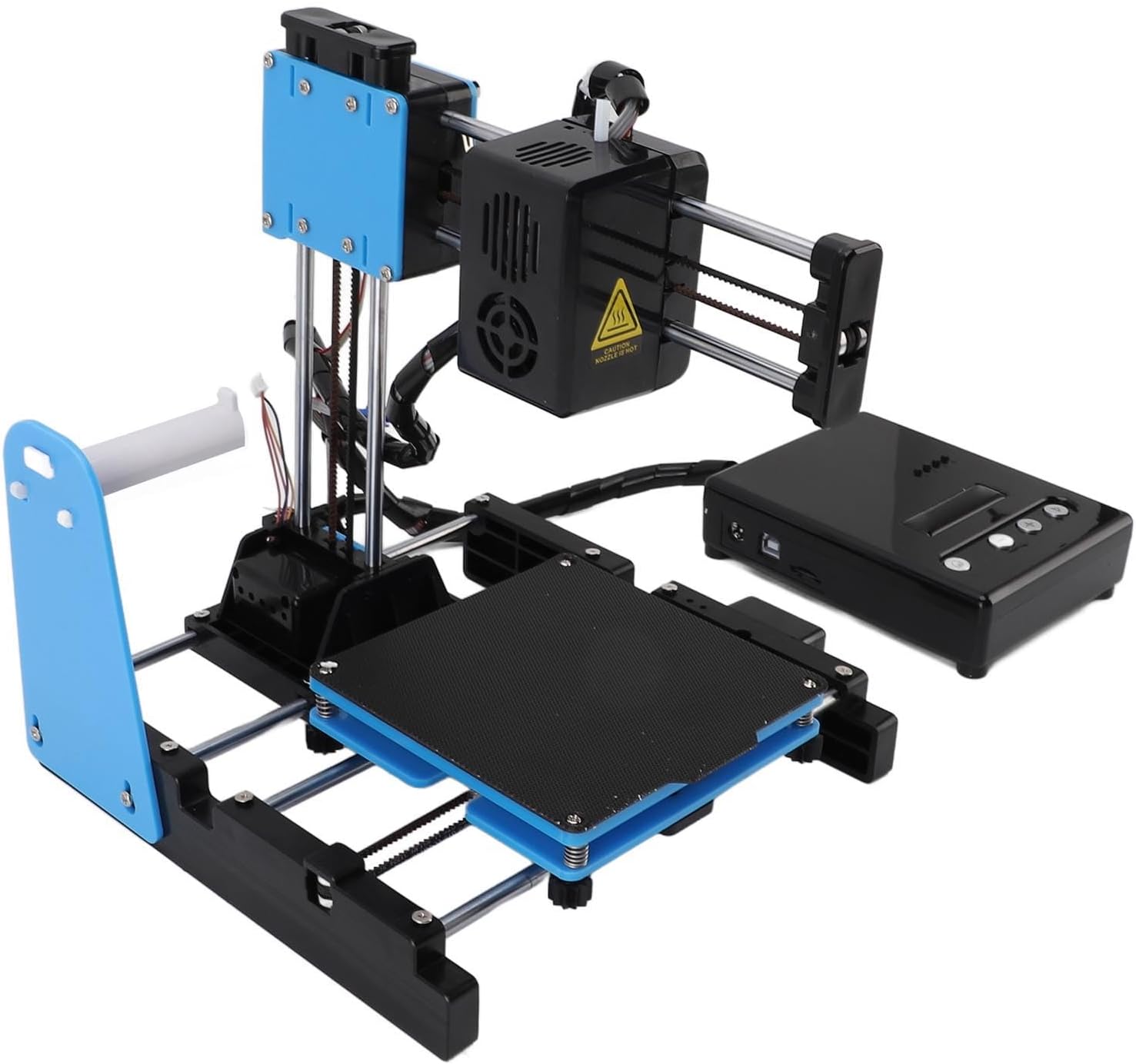 Generic 100x100x100mm 3D Printer Kit, DIY Enthusiasts, PLA Filament, Easyware, CURA, Simplify3D, USB for Win OS X PC, Small Memory Card Printing, Kit Includes Removable Magnetic Platform (US Plug)