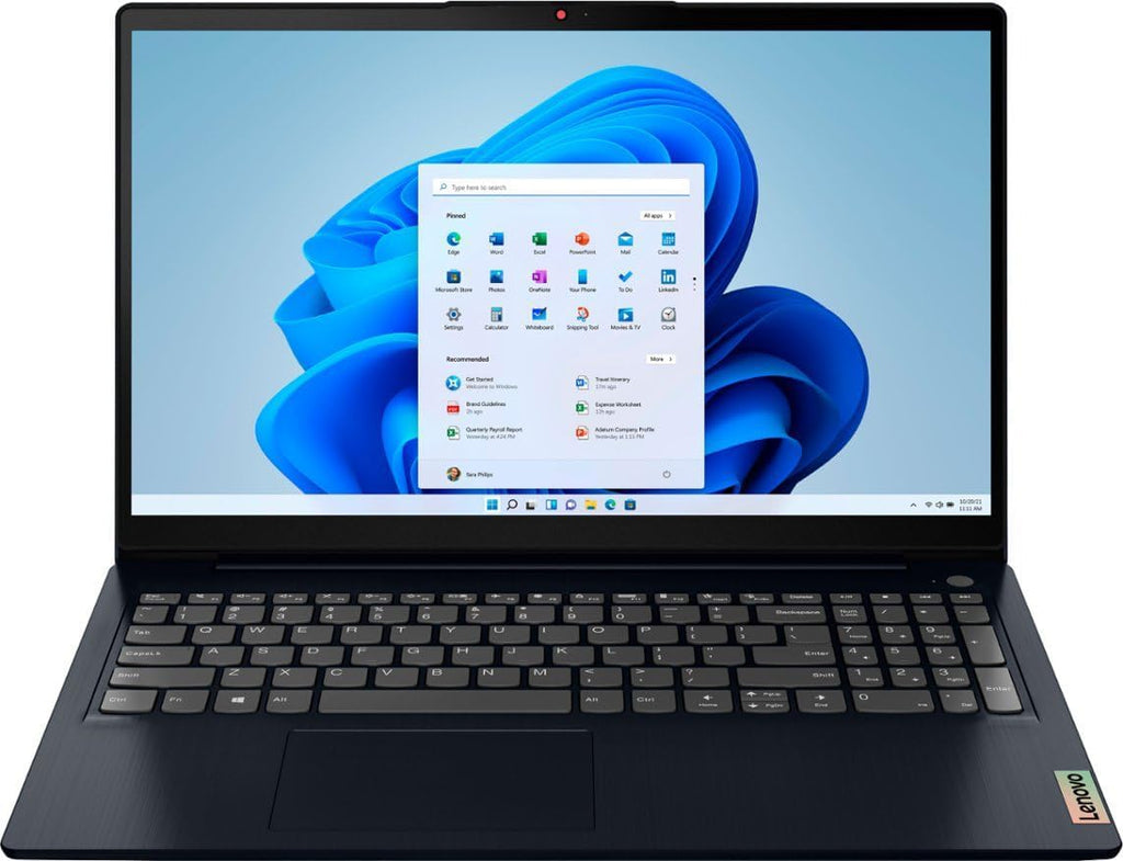 Lenovo Ideapad 3i 15.6 FHD Touchscreen Business & Home Laptop, Intel Core i5-1155G7 Processor, 16GB DDR4 RAM, 512GB SSD, Webcam, Wi-Fi, HDMI, Bluetooth, Windows 11, Abyss Blue, W/GaLiMu