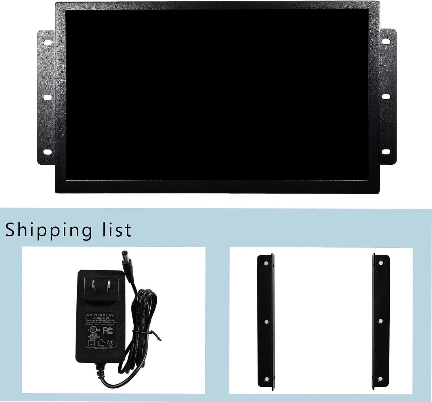 VSDISPLAY 13.3 Inch Touchscreen Monitor 1920x1080 Portable Display with VGA DVI Ports IPS Screen for Gaming Laptop PC Computer
