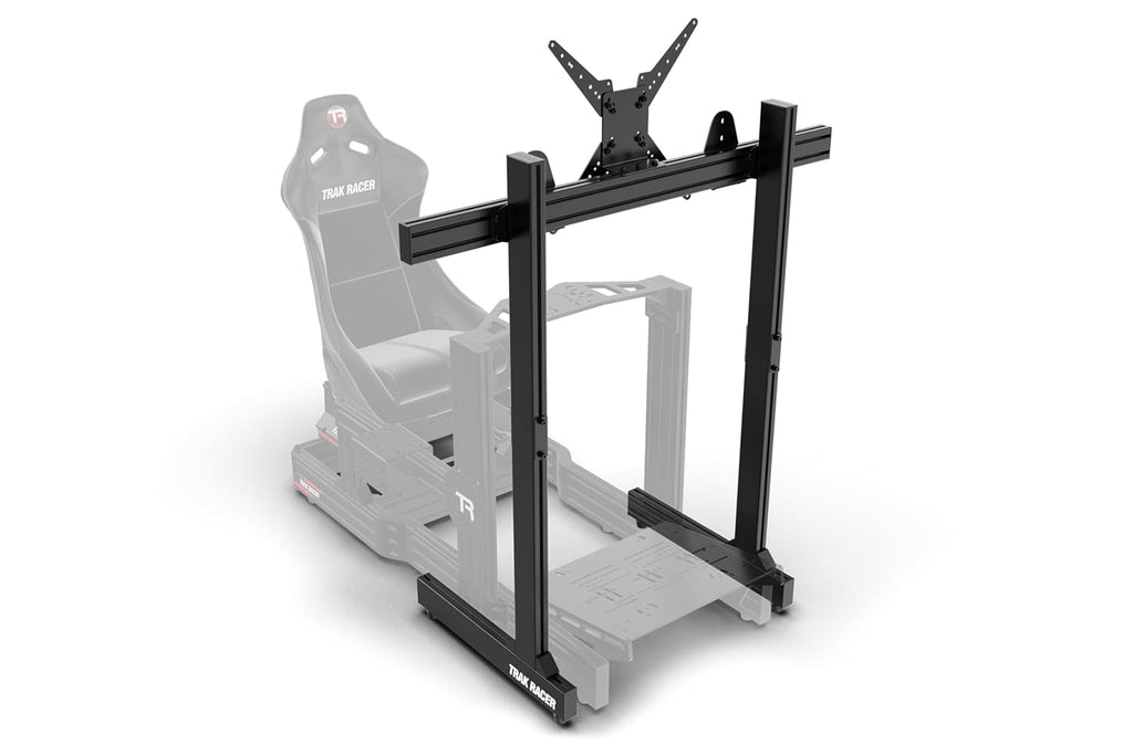 Trak Racer Large Freestanding Single Monitor Stand Universal VESA Mount for Up to 80' Display Sim Racing & Flight Sim Compatible 1200mm Wide