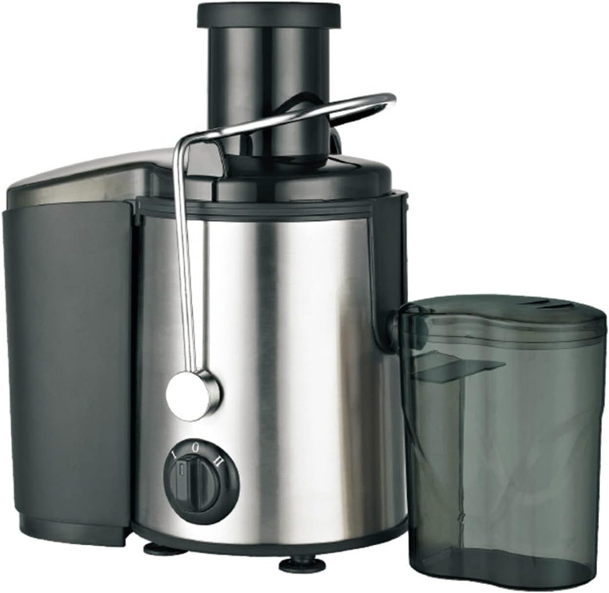 Juicer Machine 800W Electric Separation Centrifugal Orange Juice Extractor Whole Fresh Fruits And Vegetables, Easy To Clean,Stainless Steel with 2 Dual Speed