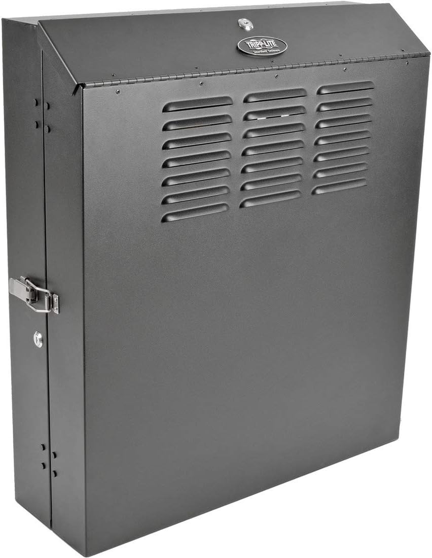 Tripp Lite 6U Vertical Wall Mount Rack Enclosure Cabinet, Low Profile, Switch Depth, 20' Deep (SRWF6U)
