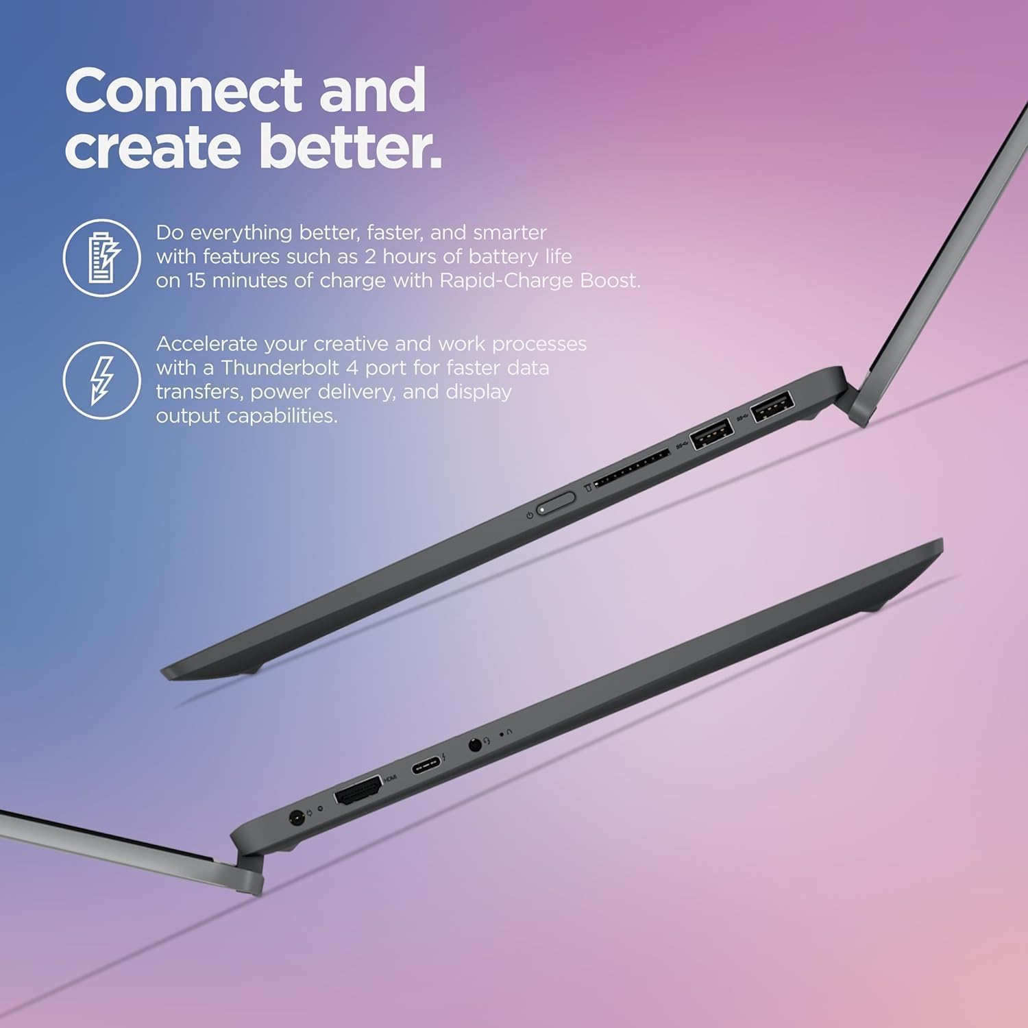 Lenovo Flex 5i 14' FHD Touchscreen 2-in-1 Laptop, Intel Core i5-1235U, 8GB Memory, 512GB PCIe SSD, Intel Iris Xe Graphics, 512GB SSD, Thunderbolt 4, Fingerprint, Webcam, Windows 11, w/Stylus