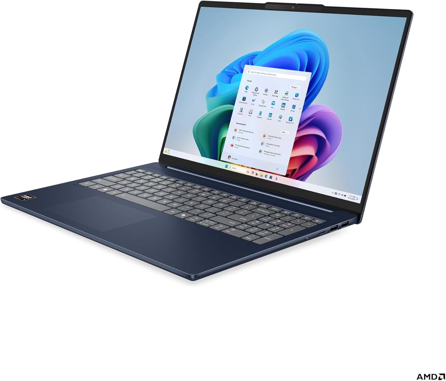 Lenovo IdeaPad Slim 5 Laptop / 16' 1920x1200 Touchscreen / 8 Cores AMD Ryzen AI 7 350 / AMD Radeon 860M Graphics / 64GB DDR5 4TB NVMe SSD/Backlit Keyboard WiFi 7 IR Camera / Win11 Home