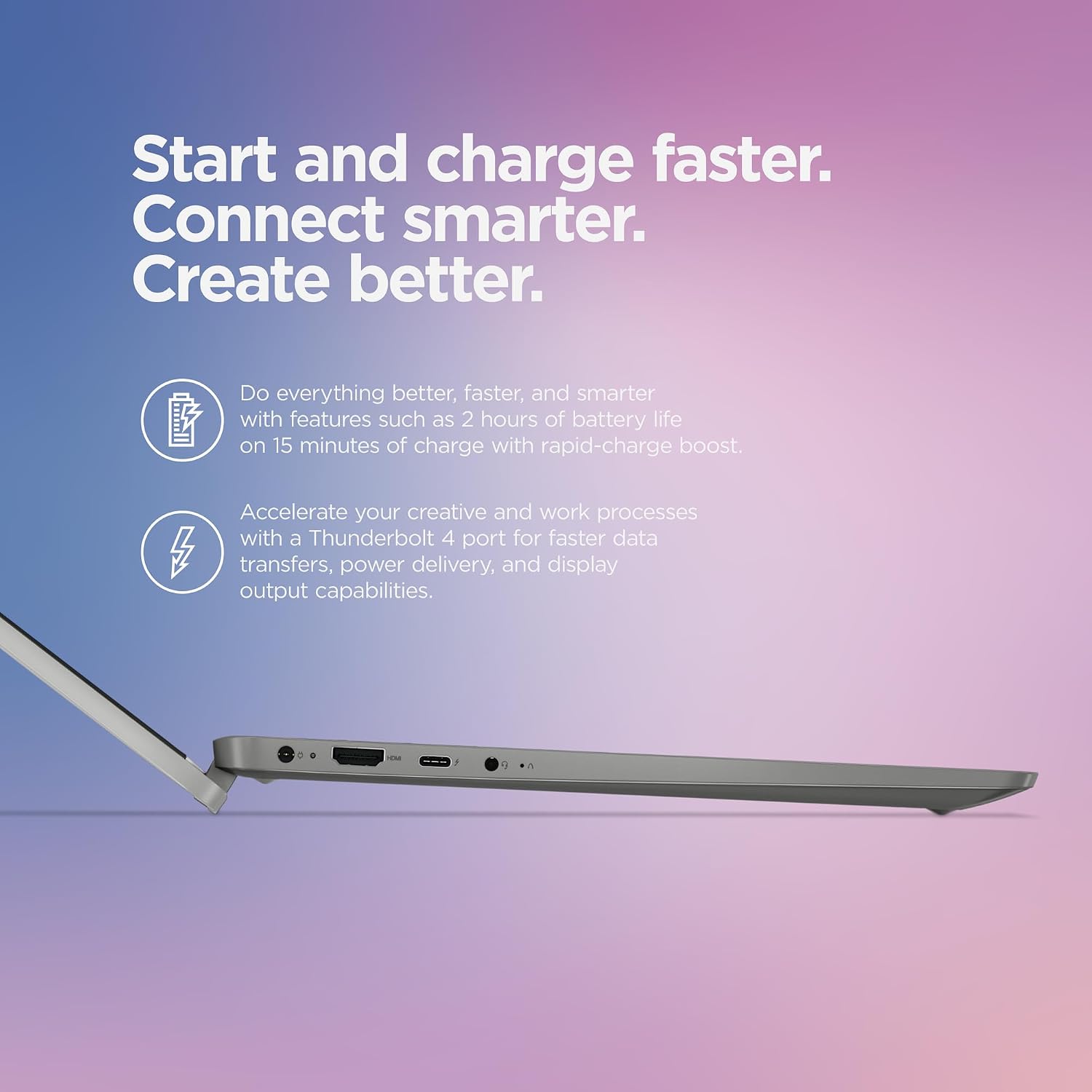 Lenovo IdeaPad Flex 5i - Everyday Notebook - 2-in-1 Laptop Computer - Windows 11-14' WUXGA Touchscreen Display - 8GB Memory - 256GB Storage - Intel Core i5-1335U - Arctic Grey