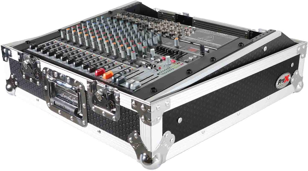 ProX T-MC Top Load Rackmount Mixer Case for 19' DJ Mixer w/ 10U Top Slant