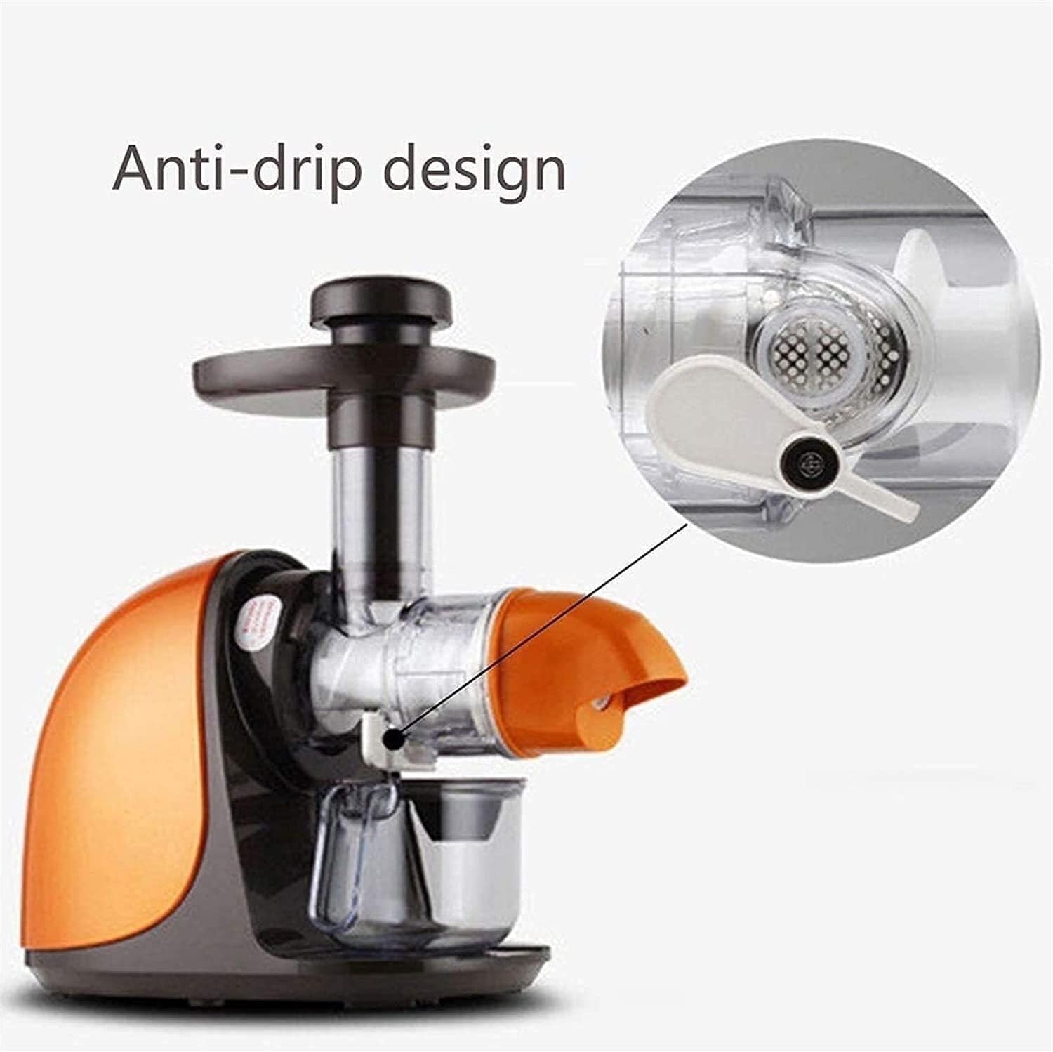 Juicer 3-inch wide mouth, centrifugal fruit and vegetable juicer, 3-speed, easy to clean, 304 stainless steel filter