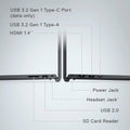 Dell Inspiron 15.6' FHD Touch Screen Business Laptop, 8-Core AMD Ryzen 7 (Beat i7-1255U), 16GB RAM 1TB SSD, Win 11 Pro, Copilot AI, WiFi, Bluetooth, Long Battery Life