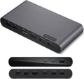 Lenovo Docking Station USB-C Universal Business Dock – Dual Display (1 DP 1.4 & 1 HDMI 2.0) – 65W Charging for Laptop (90W Power Adapter Included) – 3X USB-A & 2X USB-C Ports – Windows Compatible