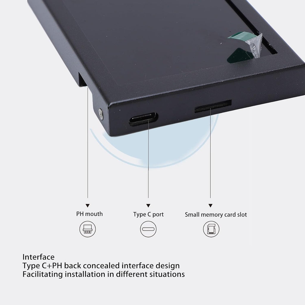 8.8 Inch Computer Secondary Screen,1920x480 LCD Display,PC Temperature Monitor,Computer Case Temperature Screen,Computer Secondary Display,CPU GPU Monitor