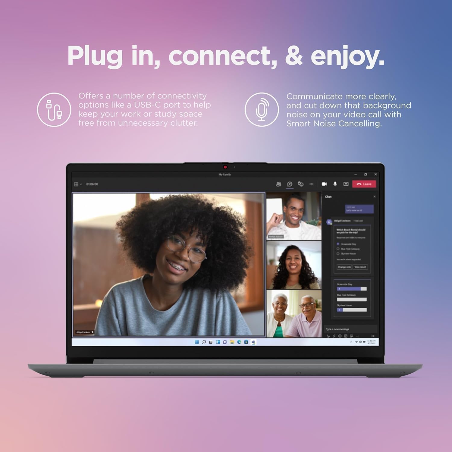 Lenovo IdeaPad Laptop 2025 Flagship 15.6' FHD IPS Touchscreen Computer, 16GB RAM, 1TB Storage (500GB SSD + 500GB Ext.), 6-Core Intel i3, WiFi 6, HubxcelAccessory, Win 11 Pro with Lifetime MS Office