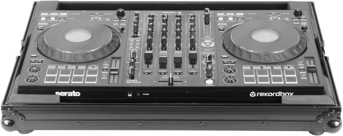 Odyssey FZFLX10BL Black Label Pioneer DJ DDJ-FLX10 Flight Case
