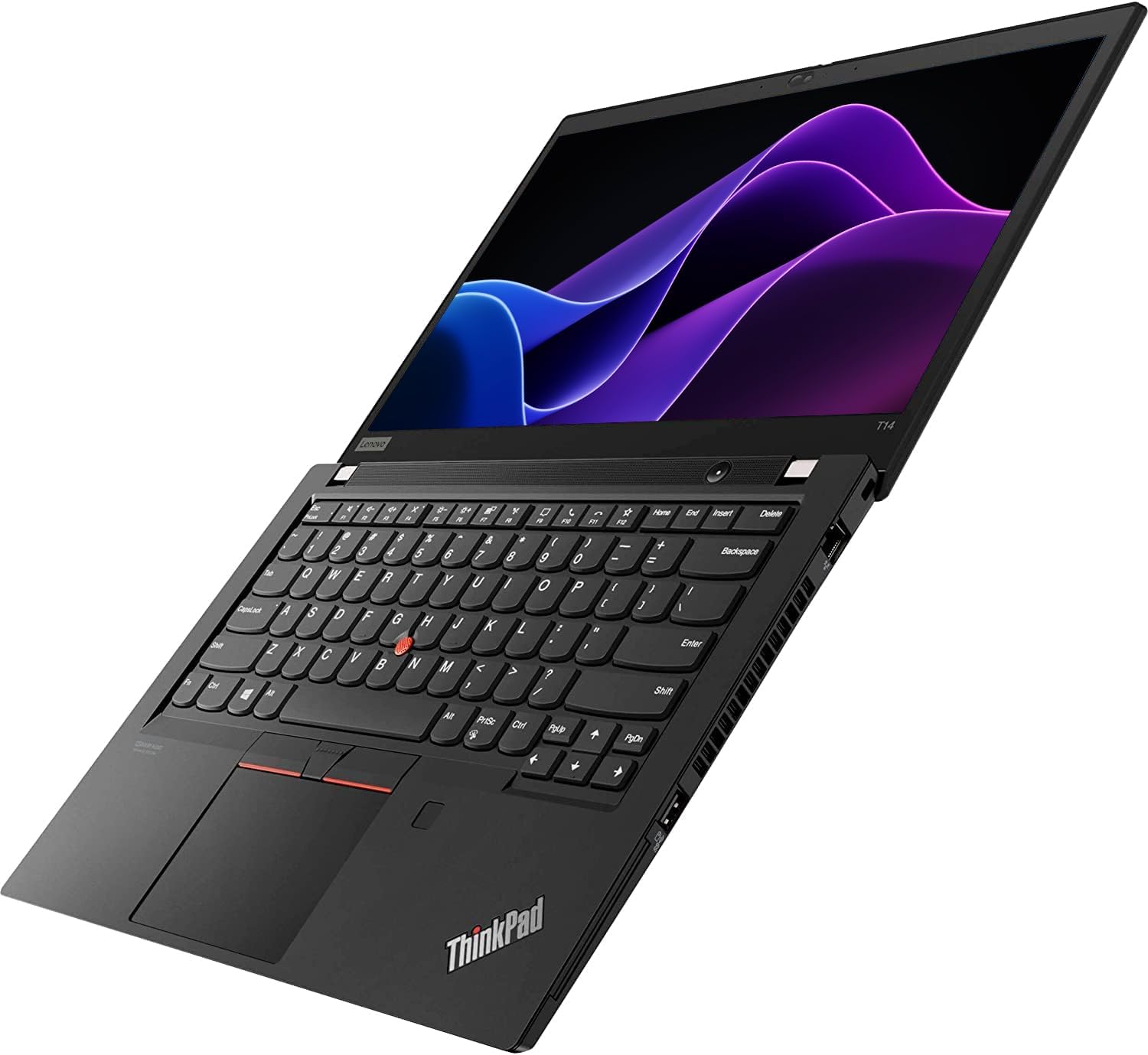 Lenovo Thinkpad T14 Gen 1 Laptop, 14' Full HD (1920 x 1080) Display, Quad-Core i7-10510U, 16GB DDR4 RAM, 512GB SSD, Backlit Keyboard, HDMI, Windows 11 Pro (Renewed)