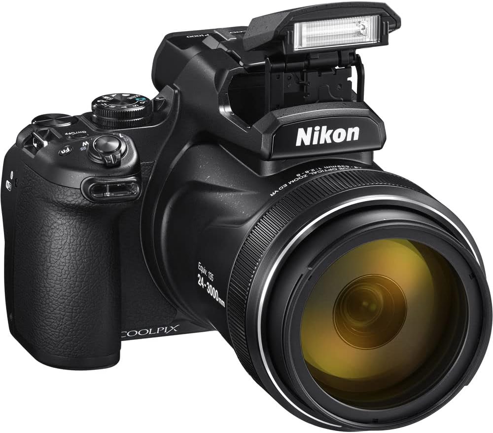 Nikon COOLPIX P950 16MP 83x Optical Zoom Digital Camera (26532) Deluxe Bundle Kit -Includes- Sandisk 64GB SD Card + Large Camera Bag + Filter Kit + Spare Battery + Telephoto Lens + More