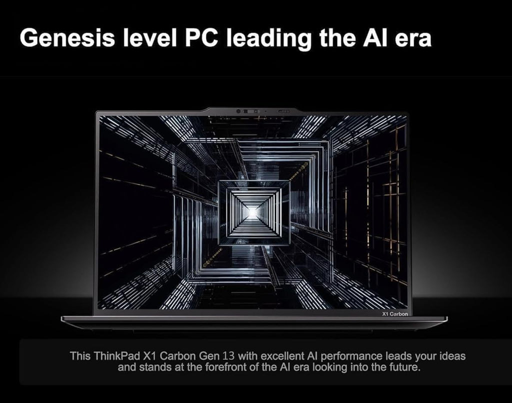 Lenovo ThinkPad X1 Carbon Gen 13 Aura Edition AI PC Laptop (14' FHD+ Touchscreen, Intel Core Ultra 7 255U, 32GB 8400MT/s RAM, 2TB SSD, (>i7-1355U)), Backlit, FP, IR Webcam, Thunderbolt 4, Win 11 Pro