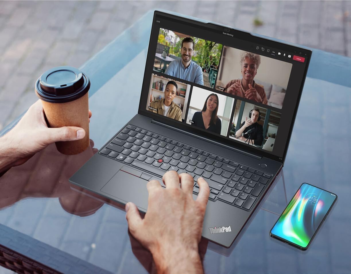 Lenovo ThinkPad T16 Gen 3 Business AI PC Laptop (16' FHD+ Touchscreen, Intel 12-Core Ultra 7 155U (> i7-1355U), 64GB DDR5 RAM, 4TB SSD), 2X Thunderbolt 4, Fingerprint, Backlit, 5MP Webcam, Win 11 Pro