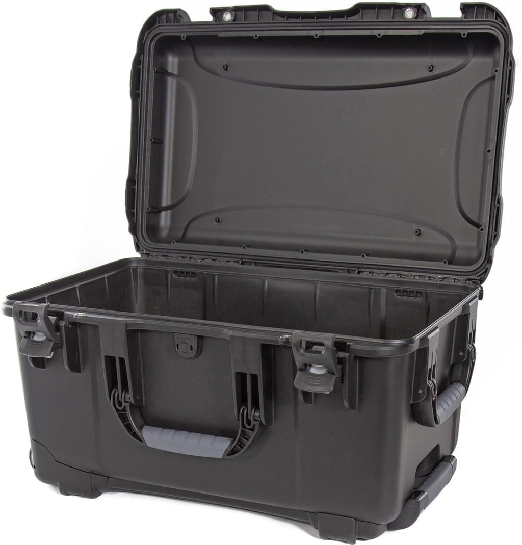 NANUK 938 Waterproof Hard Case with Wheels - Empty - Black (938-0001)