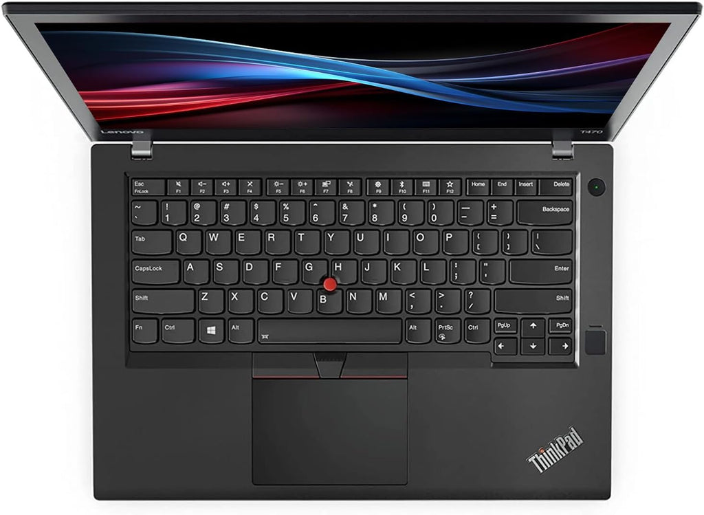 Lenovo Thinkpad T470 14 inches Business Laptop Computer, Intel Core i5-6300U, 16GB RAM, 256B SSD, Thunderbolt, Type-C, HDMI, RJ-45, Windows 11 Pro (Renewed)