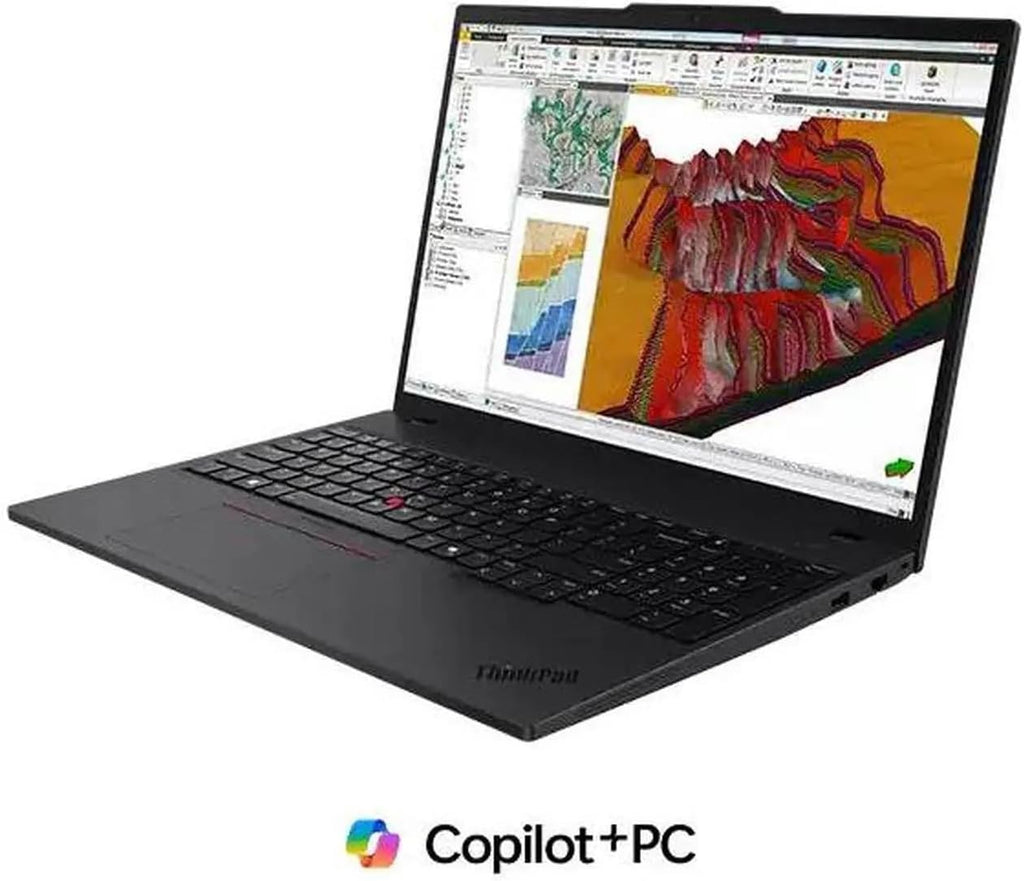 Lenovo ThinkPad P16s Gen 4 Laptop with AMD Ryzen AI 7 PRO 350 Processor and Copilot +, OLED 16' WQUXGA Touchscreen Display, 32GB DDR5-5600MT of Memory, 1TB SSD, 5MP RGB+IR Cam, Wi-Fi 7, and Win 11 Pro
