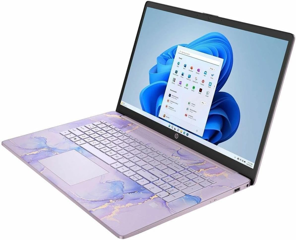 HP 17-cn0000 17-cn0513nr 17.3' Notebook - HD+ - Intel Celeron N4500-4 GB - 256 GB SSD - Winter Lavender, Natural Silver - Intel Chip - 1600 x 900 - Windows 11 Home - Intel UHD Graphics - in-Plane Sw