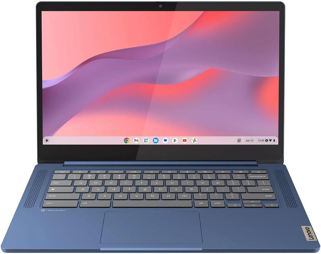 Lenovo IdeaPad Slim 3 Chromebook 14M868 14' Full HD Laptop, MediaTek Kompanio 520 2.0GHz, 4GB RAM, 64GB eMMC, ChromeOS, Abyss Blue (Renewed)
