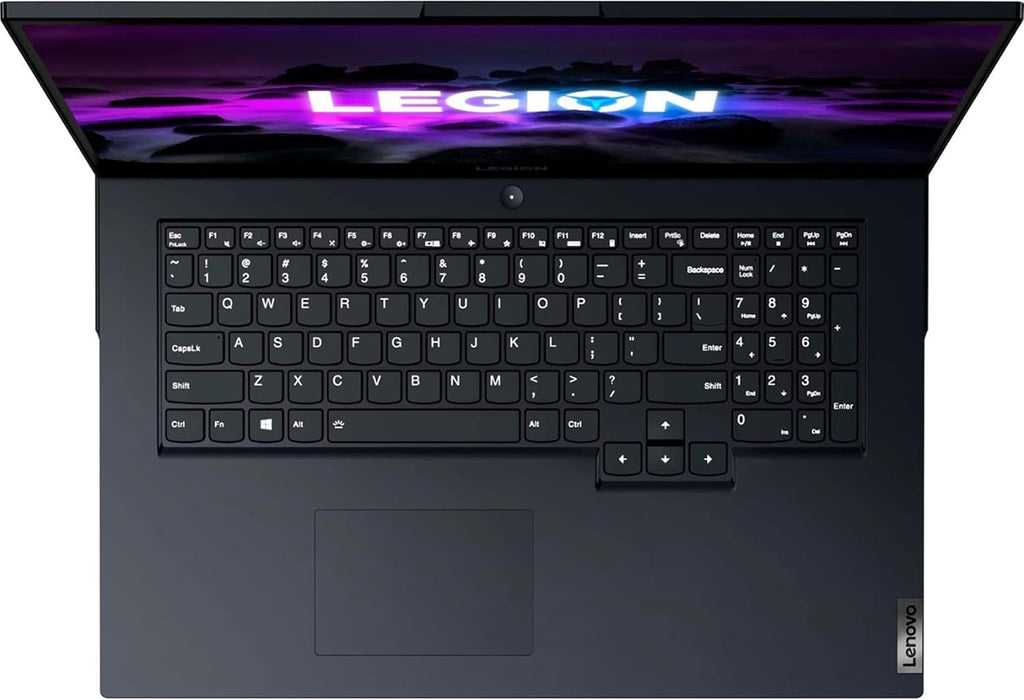 Lenovo Legion 5 17.3' 144Hz Gaming Laptop, AMD Ryzen 7 5800H, 16GB RAM, 1TB PCIe SSD, NVIDIA GeForce RTX 3050, Backlit Keyboard, Phantom Blue, Windows 11, 32GB Hotface USB Card (Renewed)
