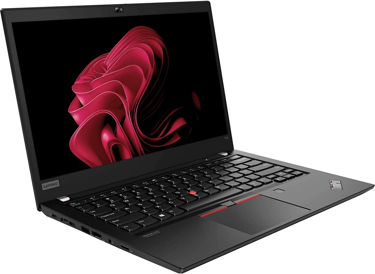 Lenovo Thinkpad T14 Gen 1 Laptop, 14' Full HD (1920 x 1080) Notebook PC, 10th Gen Quad-Core i5-10310U, 16GB DDR4, 512GB SSD, Backlit Keyboard, Thunderbolt 3, HDMI, Windows 11 Pro (Renewed)