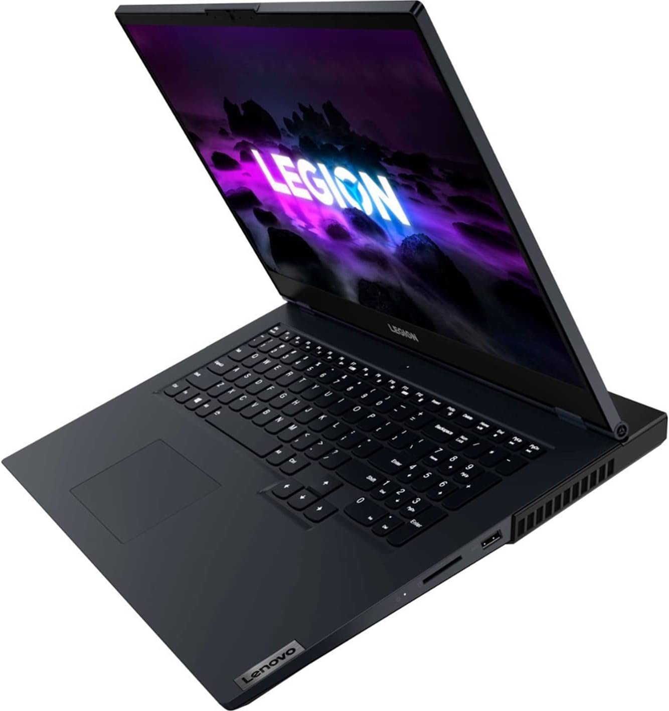 Lenovo Legion 5 17.3' 144Hz Gaming Laptop, AMD Ryzen 7 5800H, 16GB RAM, 1TB PCIe SSD, NVIDIA GeForce RTX 3050, Backlit Keyboard, Phantom Blue, Windows 11, 32GB Hotface USB Card (Renewed)