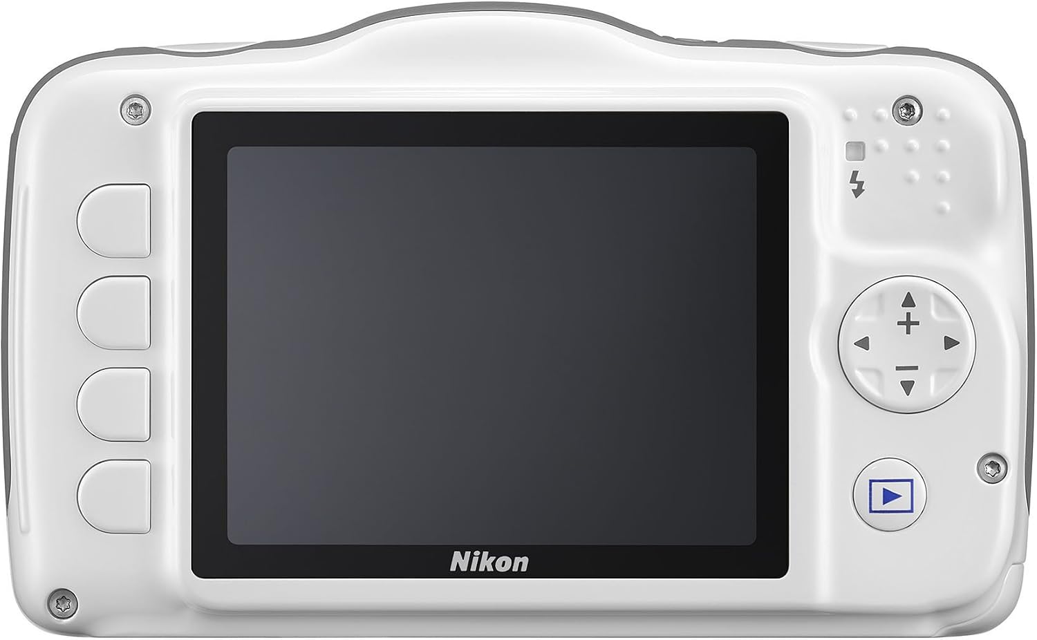 Nikon COOLPIX S32 Waterproof Shockproof Compact Digital Camera - White