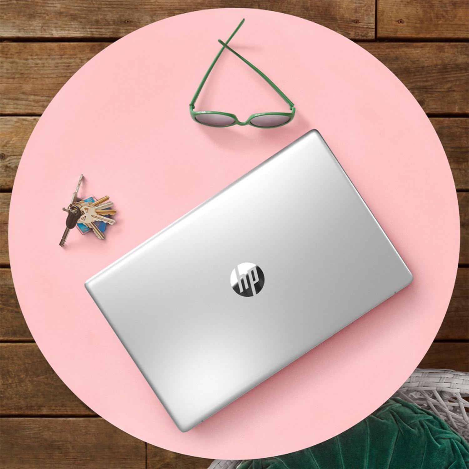 HP Essential Laptop, 17.3' FHD Screen, Intel Core i3-N305, 8GB RAM, 256GB SSD, Webcam, HDMI, Fingerprint Reader, Wi-Fi 6, Bluetooth, Windows 11 Home, Sliver