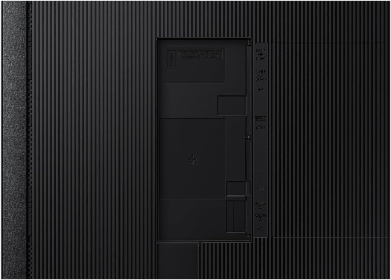 Samsung 65' Commercial UHD Signage, 28.5mm Depth, Dynamic Crystal Color, Quantum Processor Lite 4K, Ultra Slim, Home UI, Centered VESA Holes, 3-Year Warranty, LH65QBCEBGCXGO