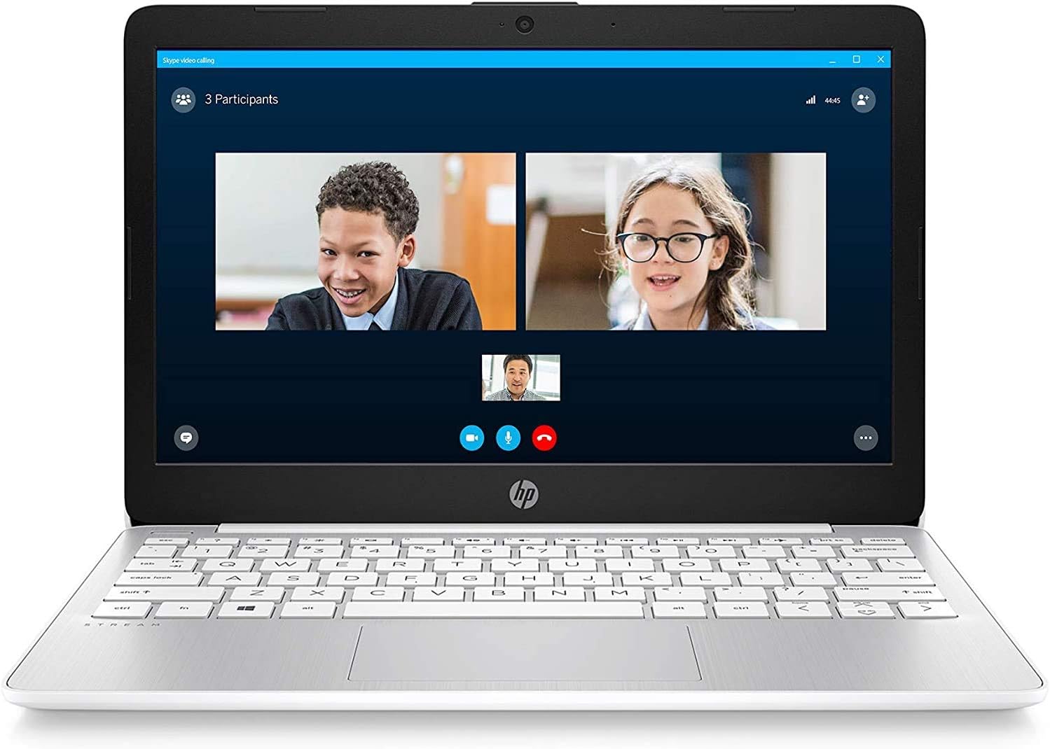 HP Stream 11.6-inch HD Laptop, Intel Celeron N4000, 4 GB RAM, 32 GB eMMC, Windows 10 Home in S Mode with Office 365 Personal for 1 Year (11-ak0020nr, Diamond White)