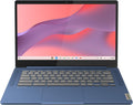 Lenovo IdeaPad Slim 3 Chromebook - 2024 - Lightweight Laptop - Waves MaxxAudio® Speakers - 14' HD Display - HD 720p Camera - 4GB Memory - 64GB Storage - MediaTek Kompanio 520 - Abyss Blue (Renewed)