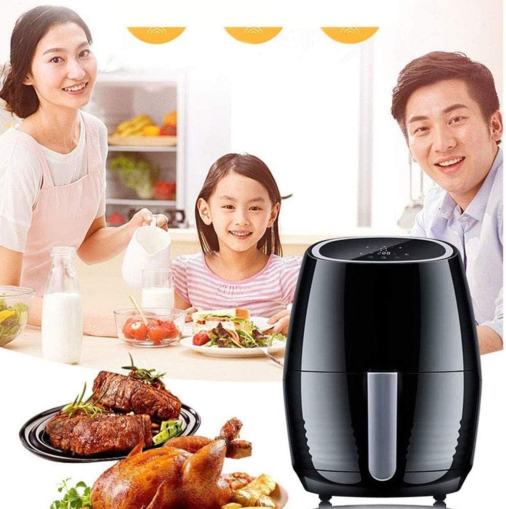 Large Electric Air Fryer Toaster Oven for Oil-Less Air Frying Cooking Large LED Digital Touch Screen Low Consumption and Overheat Protection Stabilize