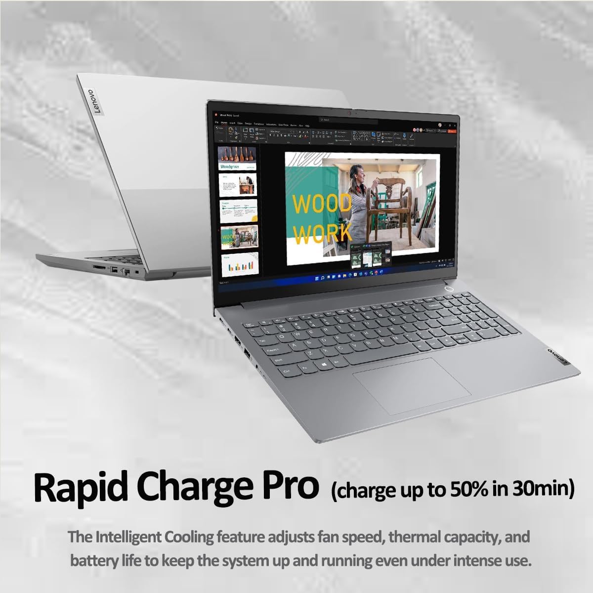 Lenovo ThinkBook 15 Gen 4 Business Laptop (15.6' FHD Anti-Glare, Intel 10-Core i7-1255U, 16GB RAM, 512GB SSD), 1080p Webcam, Fingerprint, Narrow Bezel, Thunderbolt 4, Ethernet, Win 11 Pro w/Copilot