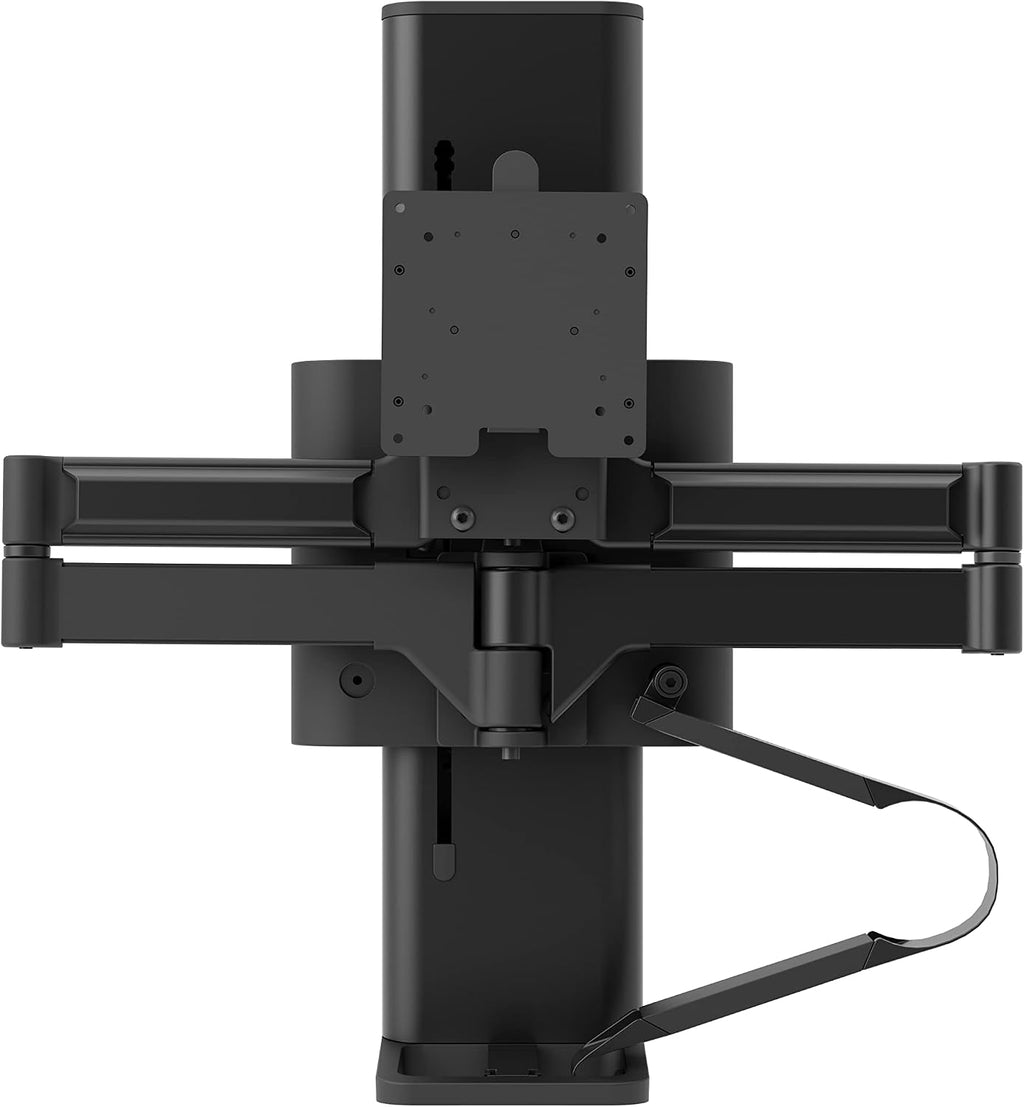 Ergotron – Trace™ Single Monitor Arm, VESA Desk Mount – for Monitors Up to 38 Inches, 6.5 to 21.5 lbs – Matte Black