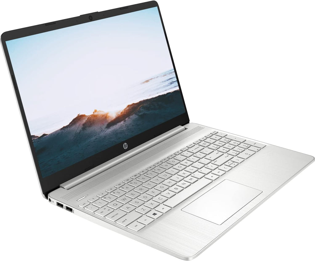 HP 15 Notebook Laptop, 15.6' FHD Display, Intel Core i5-1135G7, 24GB DDR4 RAM, 256GB PCIe NVMe SSD, Webcam, Wi-Fi, Bluetooth, Windows 11 Home, Silver