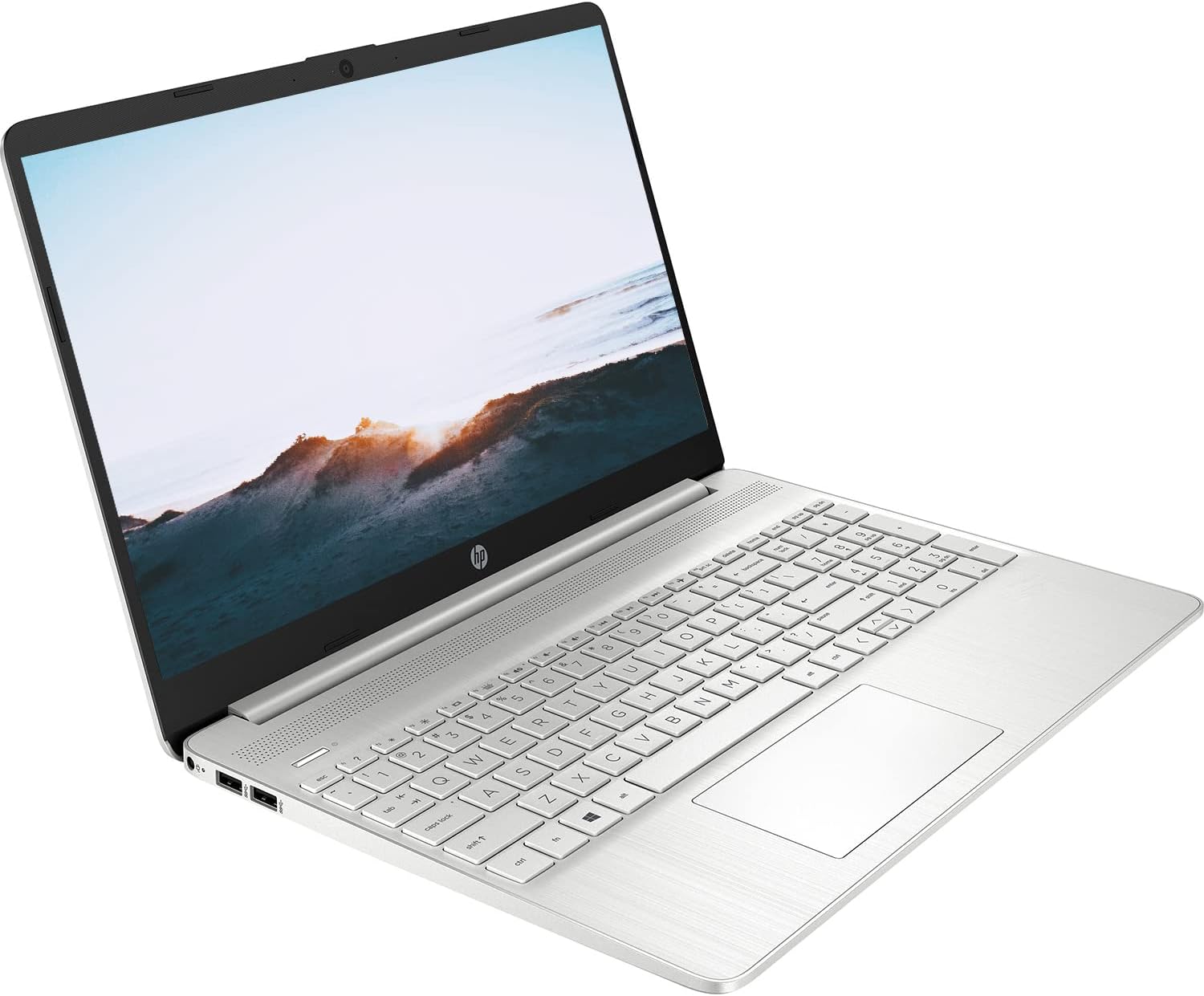 HP 15 Notebook Laptop, 15.6' FHD Display, Intel Core i5-1135G7, 24GB DDR4 RAM, 1TB PCIe NVMe SSD, Webcam, Wi-Fi, Bluetooth, Windows 11 Home, Silver