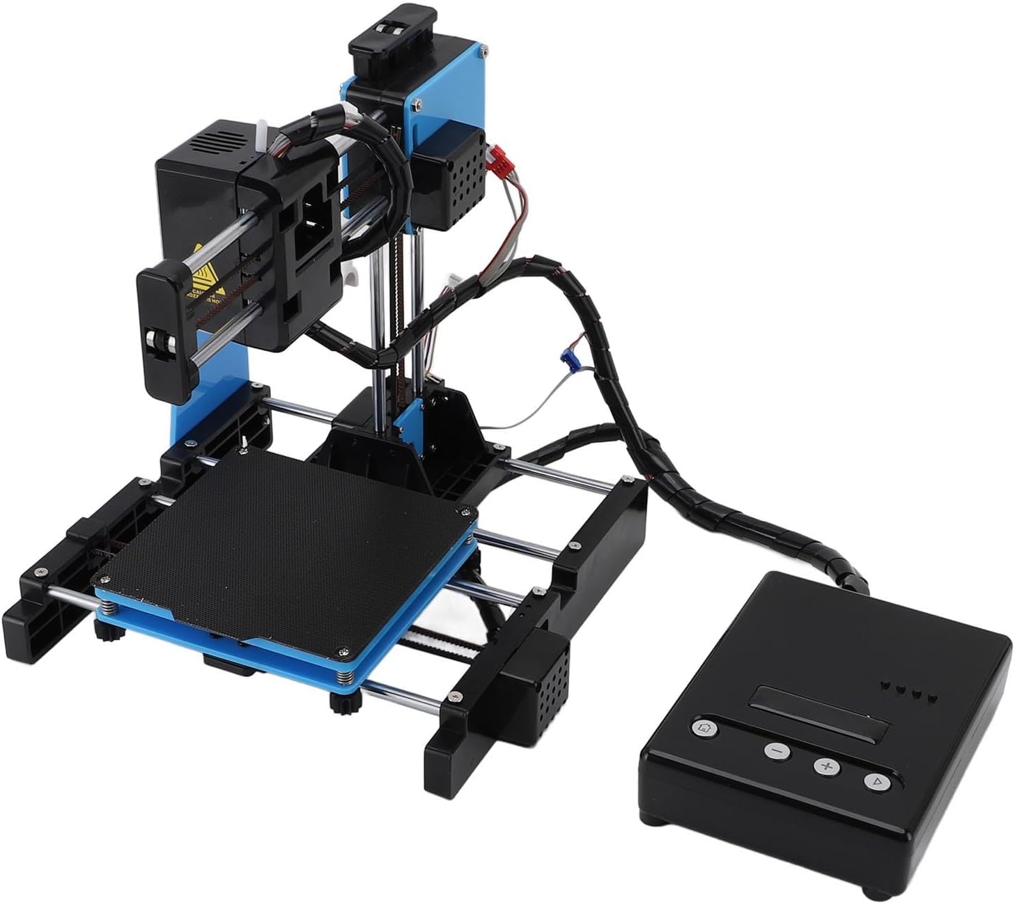 Generic 100x100x100mm 3D Printer Kit, DIY Enthusiasts, PLA Filament, Easyware, CURA, Simplify3D, USB for Win OS X PC, Small Memory Card Printing, Kit Includes Removable Magnetic Platform (US Plug)
