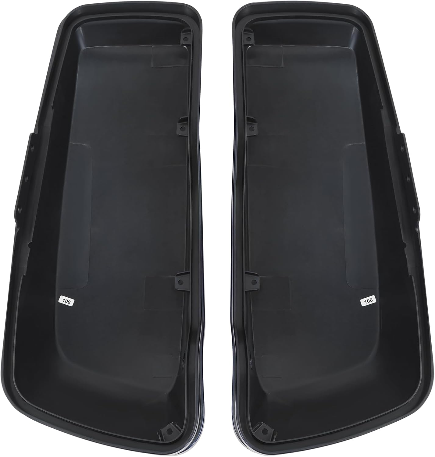 HR3 Superior Blue Hard Saddlebag Lids Compatible with 2014-later Harley Touring Road King Road Glide Street Glide Ultra Limited Electra Glide Standard
