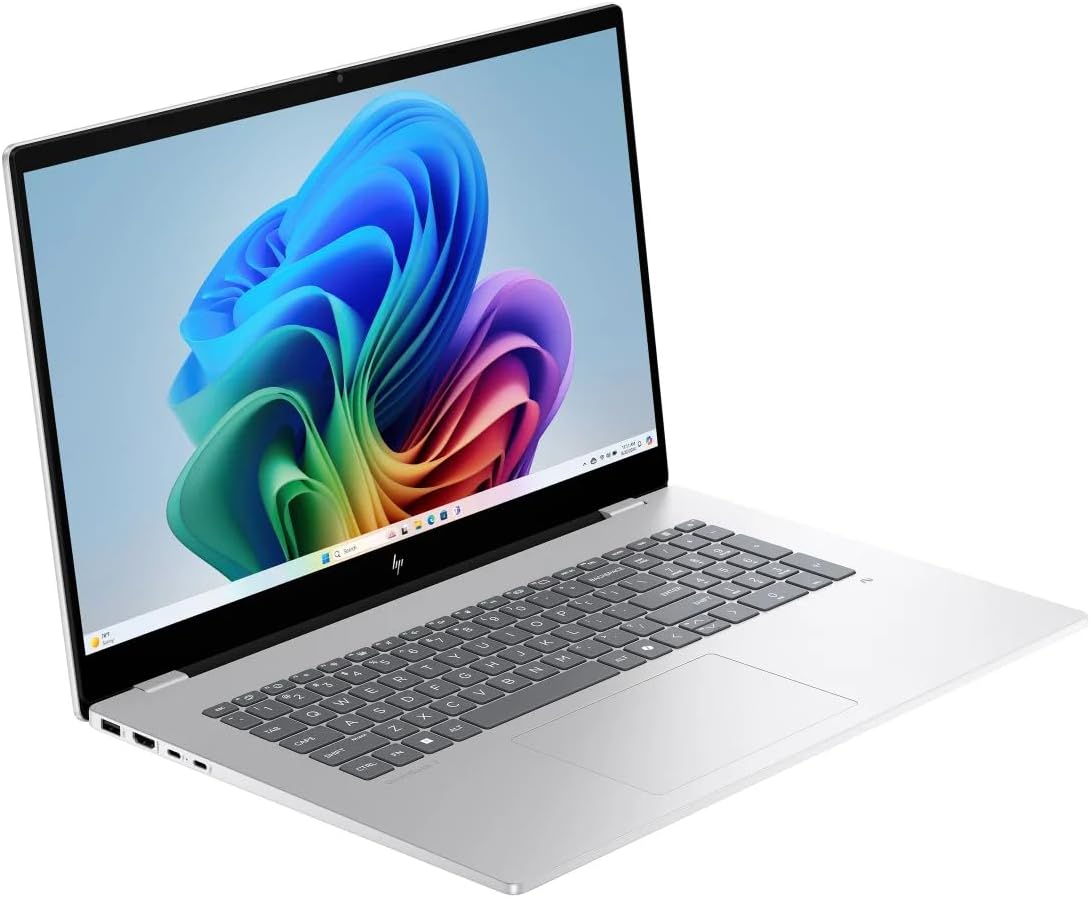 HP OmniBook 7 17.3' FHD IPS Touchscreen AI Laptop Copilot+ PC, Intel Core Ultra 7 258V, NVIDIA GeForce RTX 4050, 32GB DDR5 Memory, 1TB SSD, Backlit Keyboard, Thunderbolt 4, Windows 11 Pro