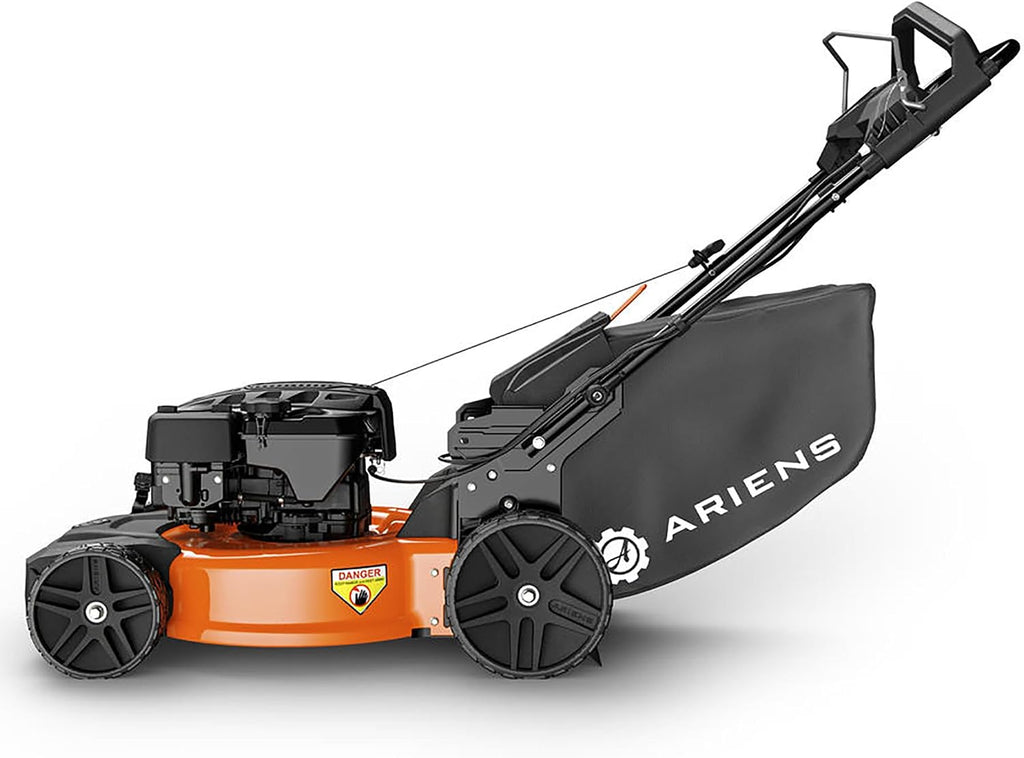 Ariens Razor 21 Inch Self Propelled Lawn Mower with Dual Blades and Reflex Speed Control, 7 Cutting Positions, Vertical Storage, Alloy Steel