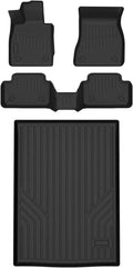 Cartist Floor Mats and Cargo Liner Fit for BMW 5 Series G60 (530i/530i xd/540i/540i xd) 2024 2025 All Weather Floor Mat G60 Accessories Heavy Duty Carpet Protection