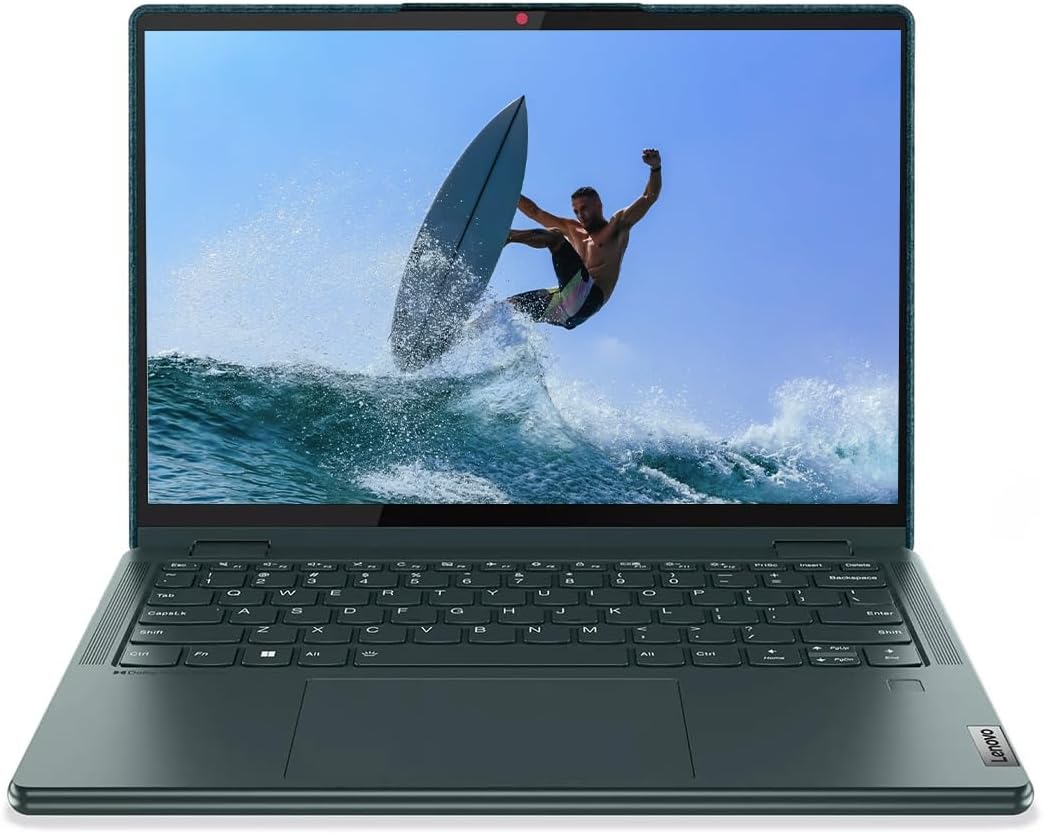 Lenovo Yoga 6 2-in-1 Touchscreen Laptop, Win 11 Pro, AMD Ryzen 5 7530U(Beat i7-1255U), 13.3' WUXGA (1920x1200) Laptop, 12.5H of Use, Backlit KB, Fingerprint, WiFi 6 (8GB RAM | 1TB SSD)