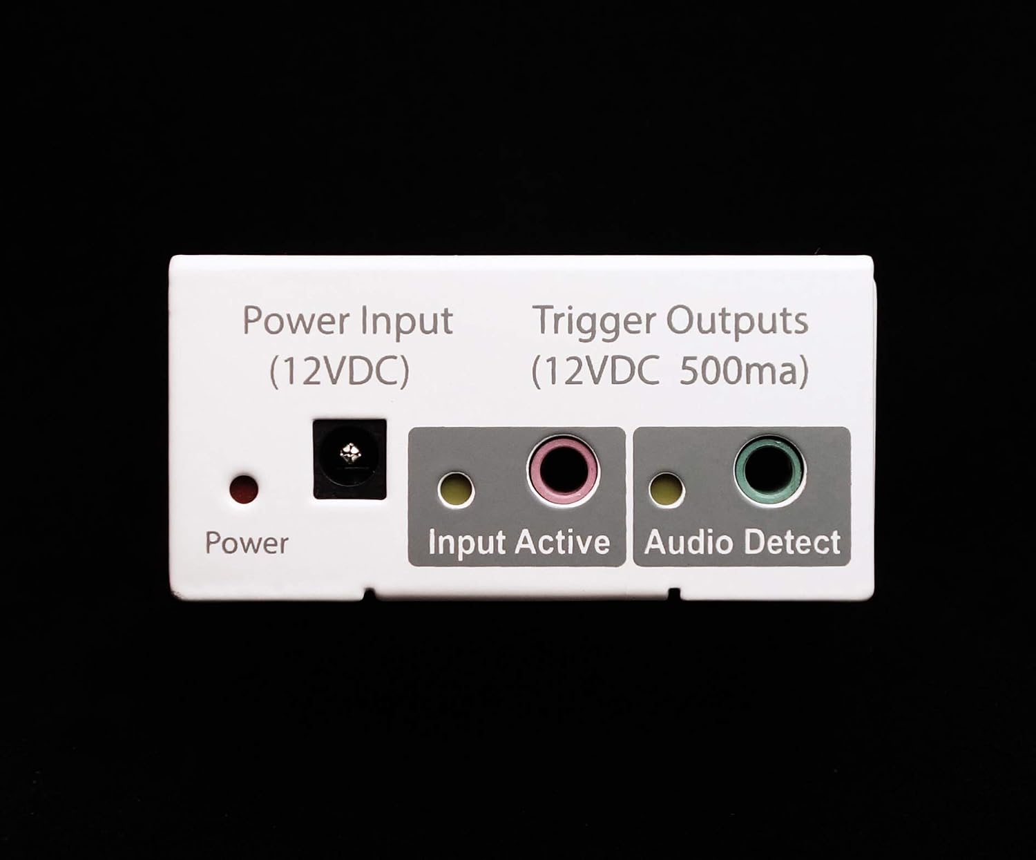 Digital Audio Trigger Device with 12V Outputs - BobWire DAT1 Ads a 12 Volt Trigger Output to TVs, Streamers & DACs, auto Power on amplifiers or TV Lifts. Compatible with Sonos Connect & Echo Link.