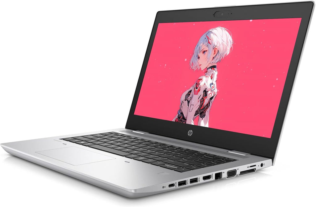 HP ProBook 640 G5 14-Inch FHD Laptop, Intel Core i5-82505U, 8GB DDR4 RAM, 256GB SSD, Backlit Keyboard, HDMI, Windows 11 Pro (Renewed) (8250)