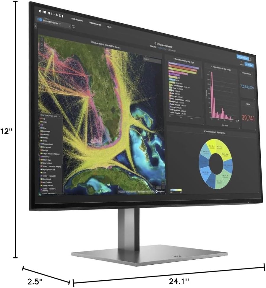HP Z27k G3 27' Class 4K UHD LCD Monitor - 16:9 - Black