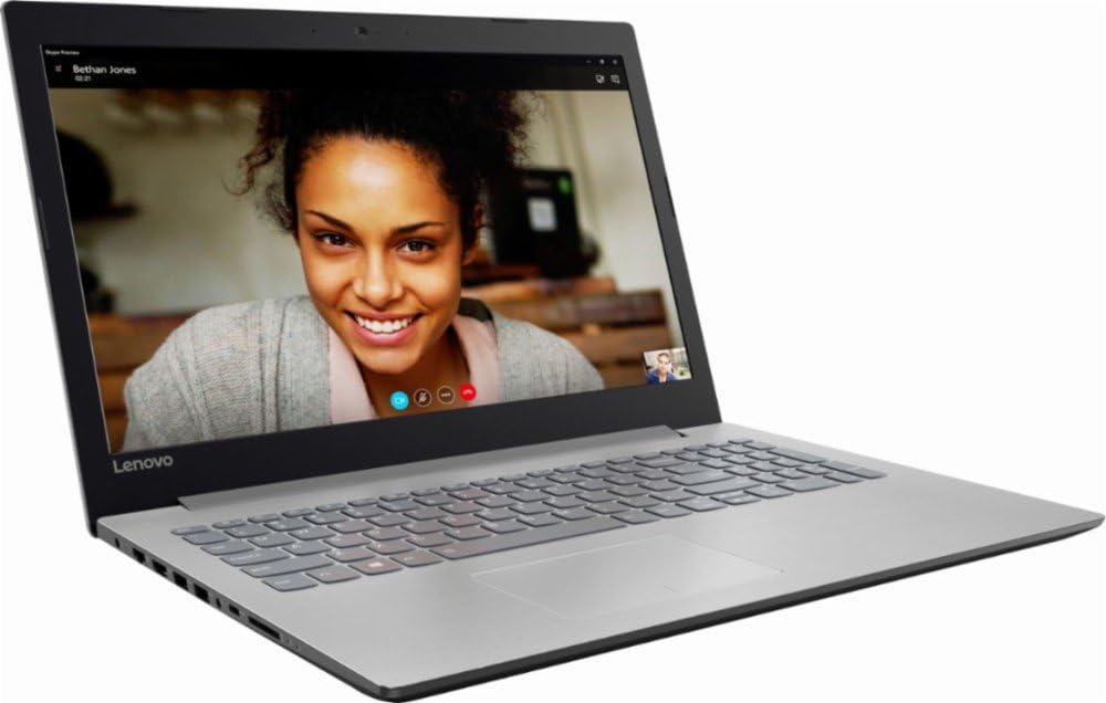 Lenovo 15.6 Inch 768P LCD Display, AMD Radeon A12-9720P Process Laptop 2.7GHz, 8GB DDR4 RAM Memory, 1TB Hard Disk Drive, DVD Drive, Built in Webcam, WiFi, Bluetooth, Windows 10 Home, Earphone Jack